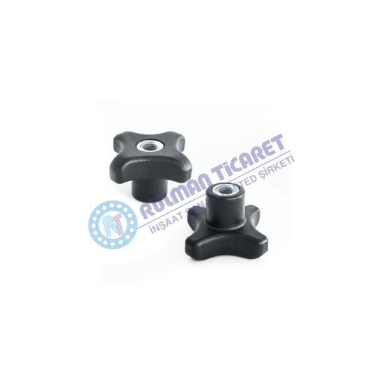 EMES PTB4d 6008 PLASTİK TUTAMAK BURÇLU 4 (DELİKLİ)