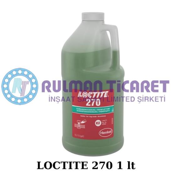 LOCTITE 270 1 lt – Yüksek Mukavemetli Vidalama Yapıştırıcısı