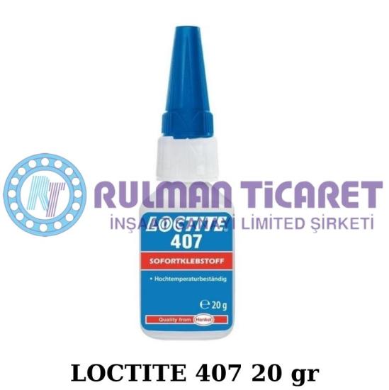 LOCTITE 407 20 g – Hızlı Kürlenen Yüksek Akışkanlıkta Yapıştırıcı
