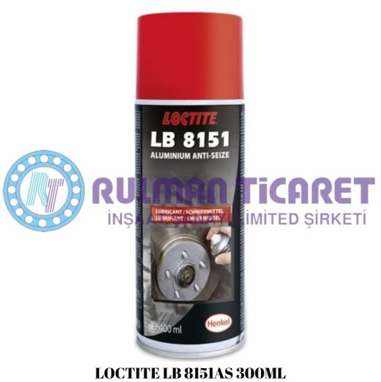 LOCTITE LB 8151AS 300ML CZDEHREE – Alüminyum Bazlı Anti-Seize Sprey (300 ml)