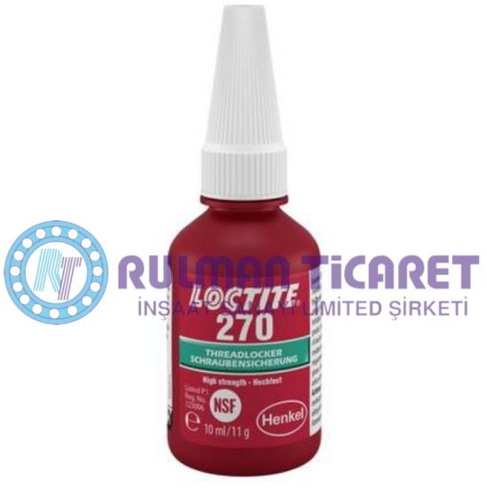 Loctite 270 BO 10 ml – Yüksek Mukavemetli Vida Sabitleyici