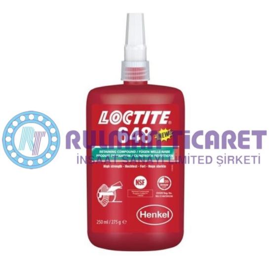 Loctite 648 BO 50ML EFAT – Yüksek Dayanımlı Silindirik Parça Bağlayıcı