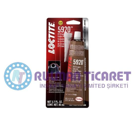 LOCTITE SI 5920 TB 80 ml – Şeffaf Yüksek Performanslı Silikon Mastik