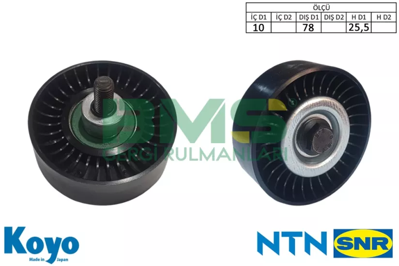 BMS 782 BMS GERGİ RULMANI (10X78X25,5)